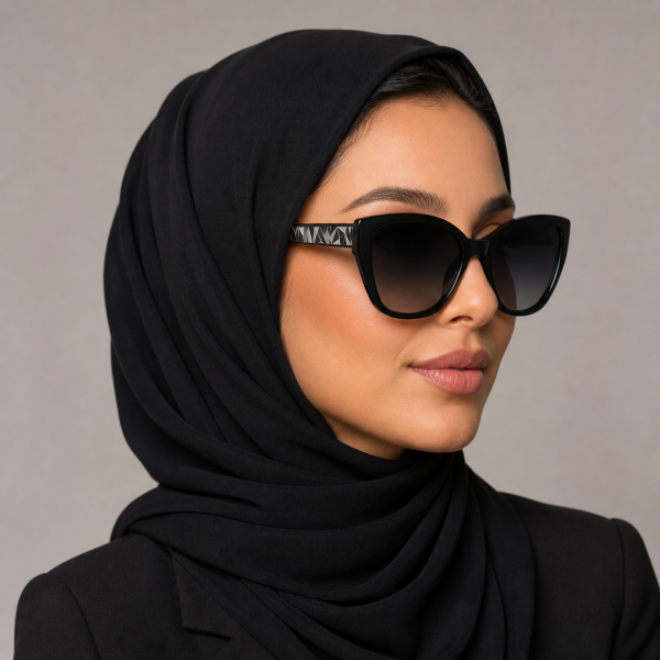 عینک آفتابی زنانه پلاریزه کائوچویی G8042