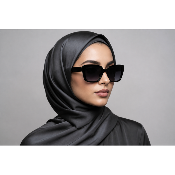 عینک آفتابی زنانه پلاریزه کائوچویی MS8409