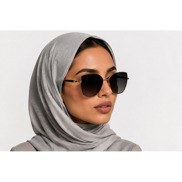 عینک آفتابی زنانه پلاریزه فلزی TD6021