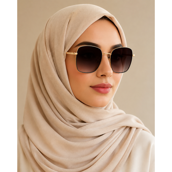 عینک آفتابی زنانه پلاریزه فلزی 28108