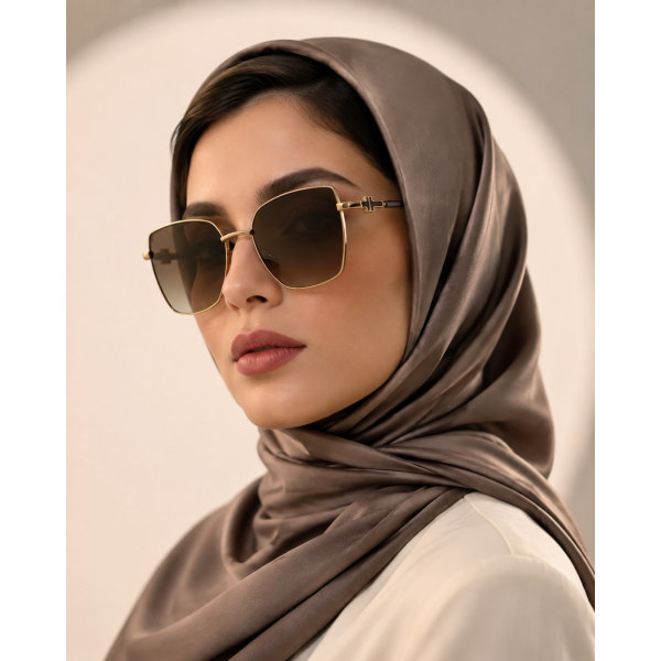 عینک آفتابی زنانه پلاریزه فلزی TD6040