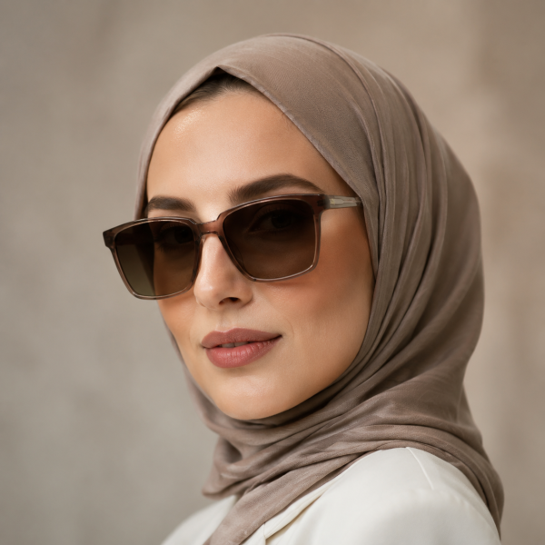 عینک آفتابی زنانه پلاریزه کائوچویی 130045LJH