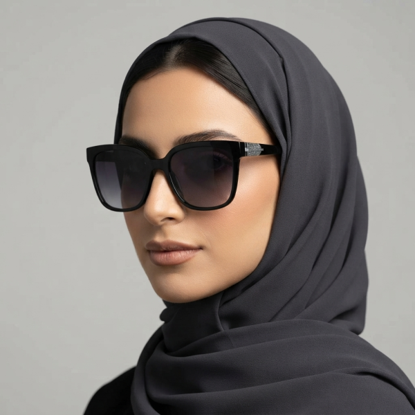 عینک آفتابی زنانه پلاریزه کائوچویی LE2037