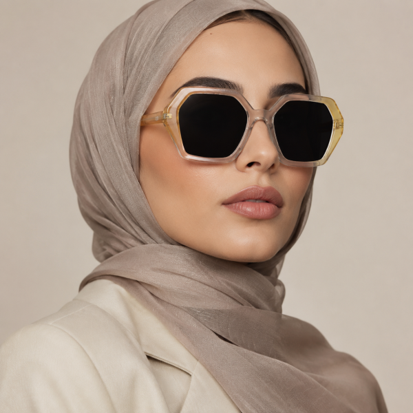 عینک آفتابی زنانه پلاریزه کائوچویی 9816